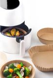 vierkante IBILI - Papieren airfryer inzet - 20x20 cm - set met 50 stuks