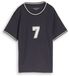 Tom Tailor - T-shirt met print op de rug - Maat 104/110 - coal grey