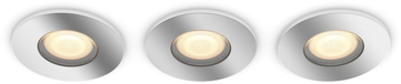 Philips Hue Adore - Smart Bathroom Recessed Downlight - White Ambiance - Chrome - GU10 - Bluetooth