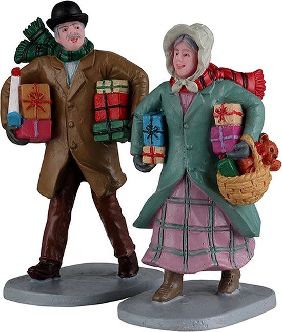 Lemax Gifts For The Grandchildren Set Of 2