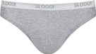 Sloggi Men Basic Mini - heren slip met smalle zijkanten (2-pack) - grijs