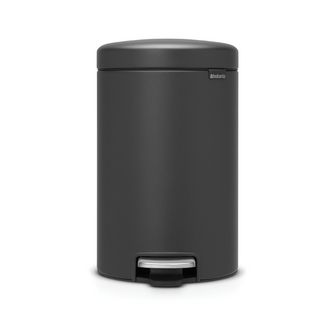 Brabantia NewIcon Pedal Bin - 12 Litre - Mineral Infinite Grey