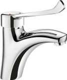Delabie Wastafelmengkrn EP H.85 L.135 z. trekplug hygiën. hendel