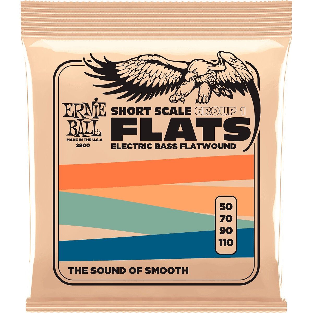 Ernie Ball 2800 Flats Short Scale - Bass Guitar Strings