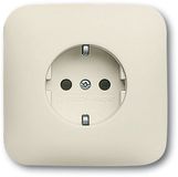 ABB Busch-Jaeger SI Prise murale Crème-blanc, électro-blanc Plastique 8,10 cm x 4,60 cm x 8,10 cm