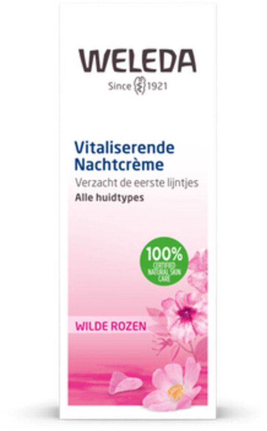 WELEDA Wilde Rozen Vitaliserende Nachtcrème - 30ml
