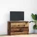 Maison Exclusive - meuble TV avec aspect bois vieilli, 80x35x54 cm, panneau de particules