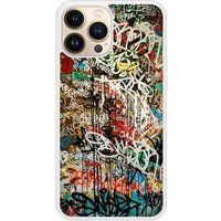 Apple iPhone 13 Graffiti 1 Verstevigd hoesje met sublimatie bedrukking