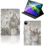 B2Ctelecom iPad Pro 11 2020/2021/2022 Beton Print Book Case