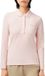 Lacoste Polo stretch mini piqué pour femme - Rose clair - Taille XXL (44)