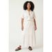 Tramontana Broderie Maxi Rok - Ecru