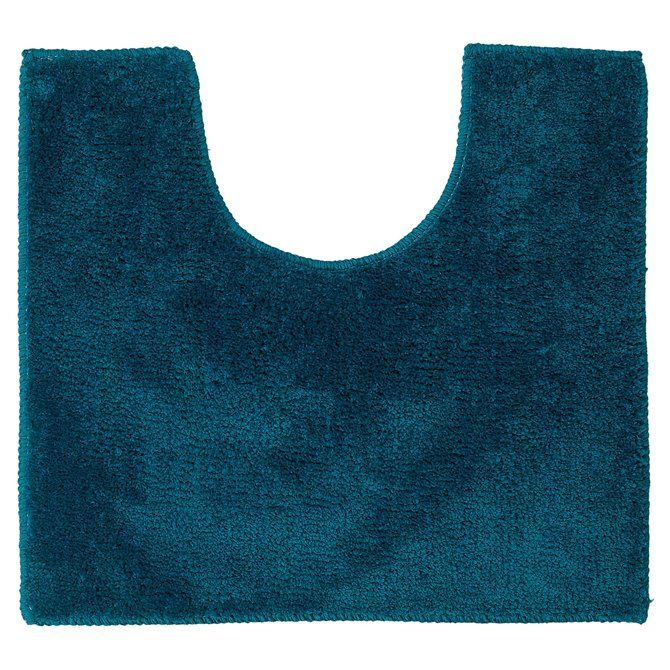 Sealskin Doux Toiletmat - 45x50 cm - Petrol - Polyester - Shaggy