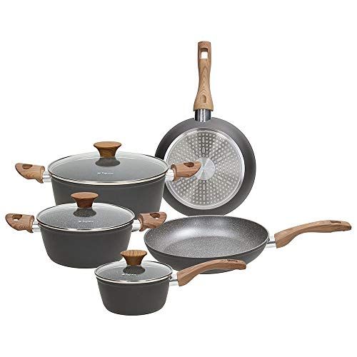 Tognana Great Stone 8-delige pannenset - gesmeed aluminium - V779116GRST