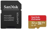 SanDisk carte mémoire MicroSDHC UHS-I de 32 Go - 100 Mo/s