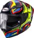Casque intégral Suomy Stellar 2 Blackstar - Noir/Jaune/Bleu/Rouge - M