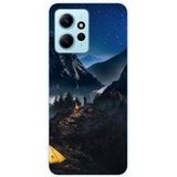1001 coques Xiaomi Redmi Note 12 4G Seul en montagne bedrukt siliconen hoesje