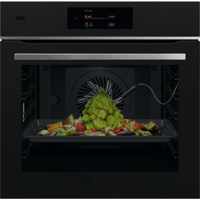 AEG Series 7000 TE8PB73ZAT - Elektrische Inbouw Bakoven - Zwart