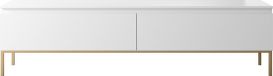 Selsey Bemmi - RTV 175 cm - Wit met gouden poten