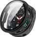 Wigento Samsung Galaxy Watch 9 8 40mm Beschermhoes + Beschermglas H9 Kunststof
