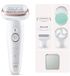 Braun Silk-épil 9 SkinSpa 9-080 Roségoud, Wit