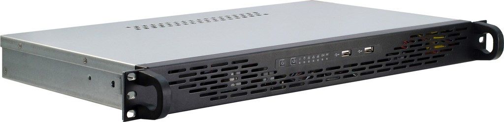 Inter-Tech 1U K-125L Mini ITX Server Case - Grey