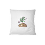 Bona Basics, Decoratieve kussensloop, 45 x 45 cm, Wit