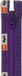 Opti Prym Ritssluiting Kunststof 4mm (niet deelbaar) Donker Paars #183 15 cm
