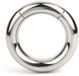 Mr.Steel Click Klak DoNut C-Ring 50mm Zilver Roestvrij staal