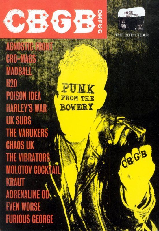 Cbgb - Punk From The Bowery - Various Artists - DVD