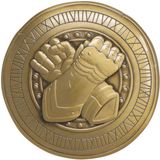 FaNaTtik Magic The Gathering Verzamelobject Replica Medallion Sigil of Valour Limited Edition Goudkleurig