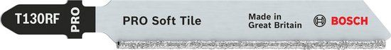 Bosch Accessoires Bosch PRO SOFT TILE T130RF BLAD 83MM 2ST