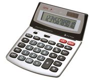 Genie 560 T Calculator Desktop Rekenmachine met display Zwart, Zilver
