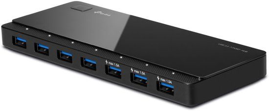 TP-Link UH700 USB 3.2 Gen 1 (3.1 Gen 1) Micro-B Zwart
