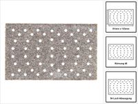 Mirka schuurpapier Iridium 81x133mm klittenband 54 gaten korrel 40