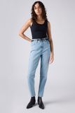 Levi's Jean Mom taille haute - Femme - 25X27 - Délavage clair / Light Indigo Worn In