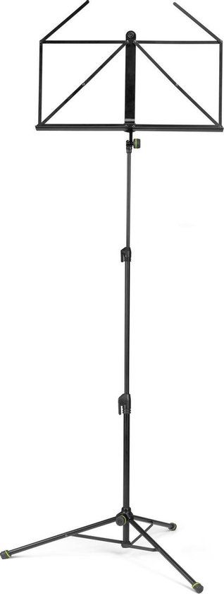 Gravity NS 441 B - Muziekstandaard, opvouwbaar, incl. transporttas