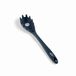 Lacor - Spaghettiserver, grijs, pastamlepel, siliconen, keukengerei, ergonomische handgreep, anti-aanbaklaag, hoge temperaturen, vaatwasmachinebestendig, lengte 27 cm
