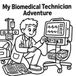 learn Biomedical Technician Coloring Book: Educational Coloring Pages for Children Ages 4-13