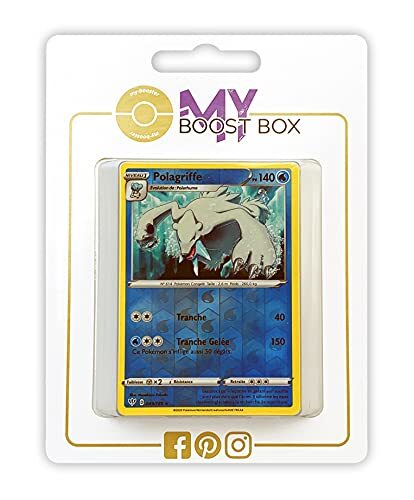 my-booster Polagriffe (Beartic) 49/189 Holo Reverse - Myboost X Epée et Bouclier 3 Ténèbres Embrasées - Doos met 10 Franse Pokemon kaarten