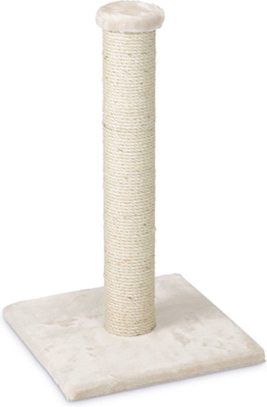 Beeztees Gina Krabpaal - Beige - 34x34x60 cm