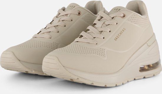 Skechers Million Air - Elevated Air Dames Sneakers - Wit - Maat 39 - Wit - Vrouwen - Herfst/Winter 2025