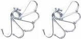 Benson 10x S-haken / Ophanghaken - Metaal - 100 mm - Zilver
