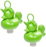 Duckiez badeendje - Groen - Kunststof