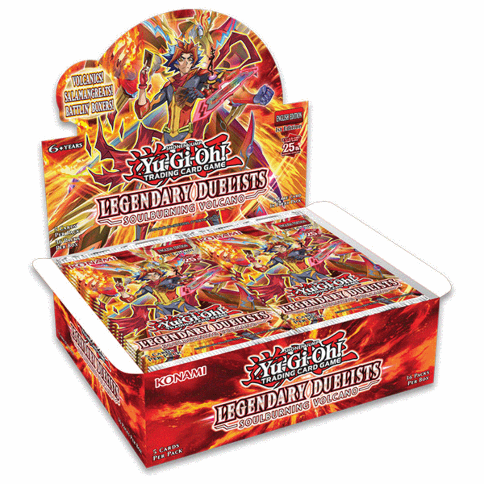 Yu-Gi-Oh! - Legendary Duelists: Soulburning Volcano Boosterbox