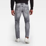 G-Star 3301 Slim Hommes Jean 31/34 Sun Faded Glacier Grey Coton