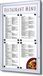 Showdown Displays Europe B.V. Outdoor Menubord Logo 4 X A4 Portrait - Syna SCZ4XA4