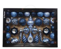 Decoris boîte de mélange 33.5x8x47.3 bleu
