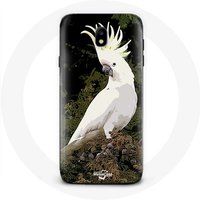 Maniacase Etui voor Samsung Galaxy J5 2017 Cacatoes witte papegaaien op de boom