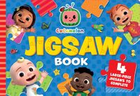 CoComelon 4 large-piece jigsaws to complete!- CoComelon: Jigsaw Book