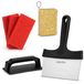 Ensemble de nettoyage pour poêle grill en fonte avec divers accessoires